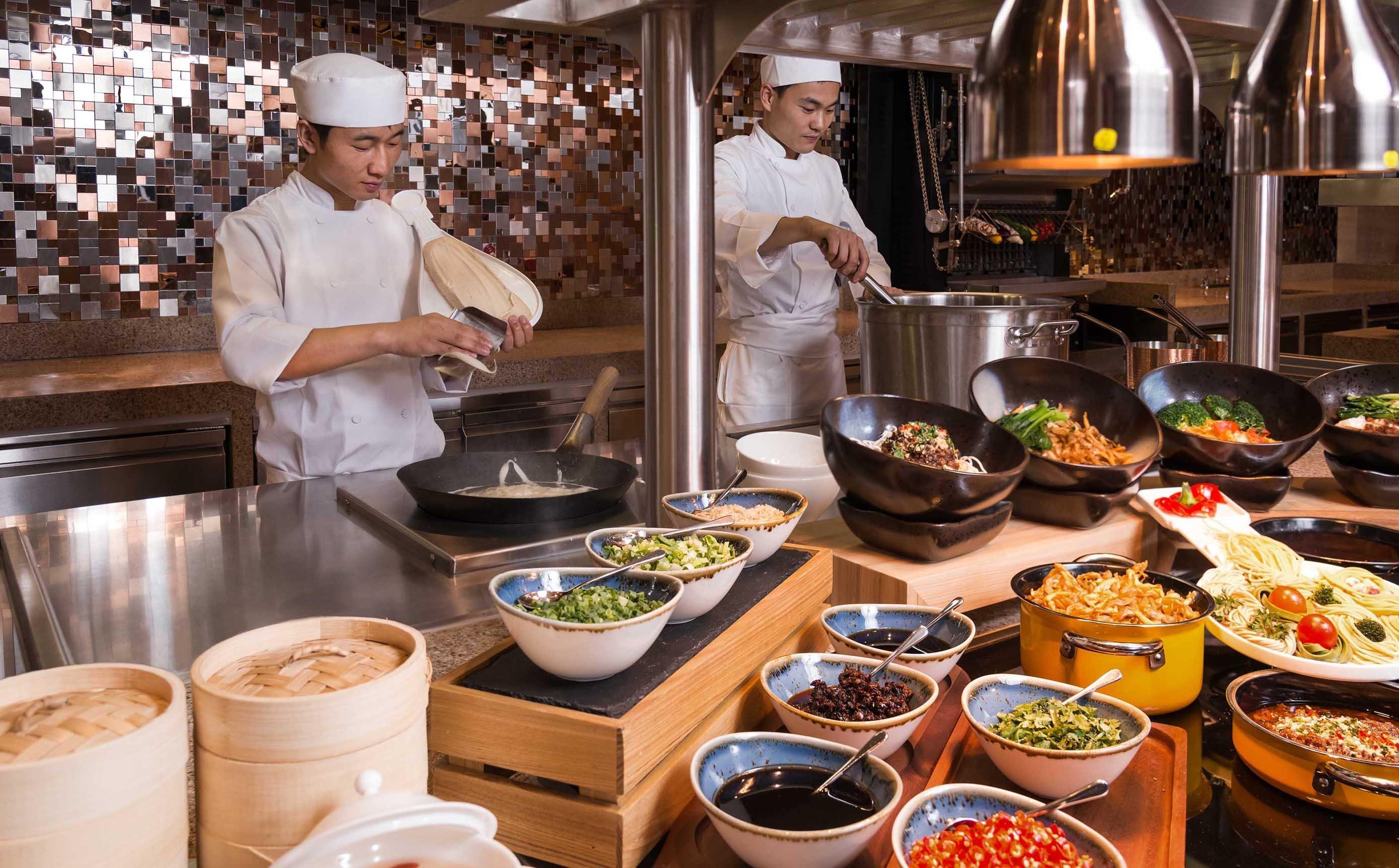 Crowne Plaza Macau By Ihg Hotel Екстериор снимка Live kitchen